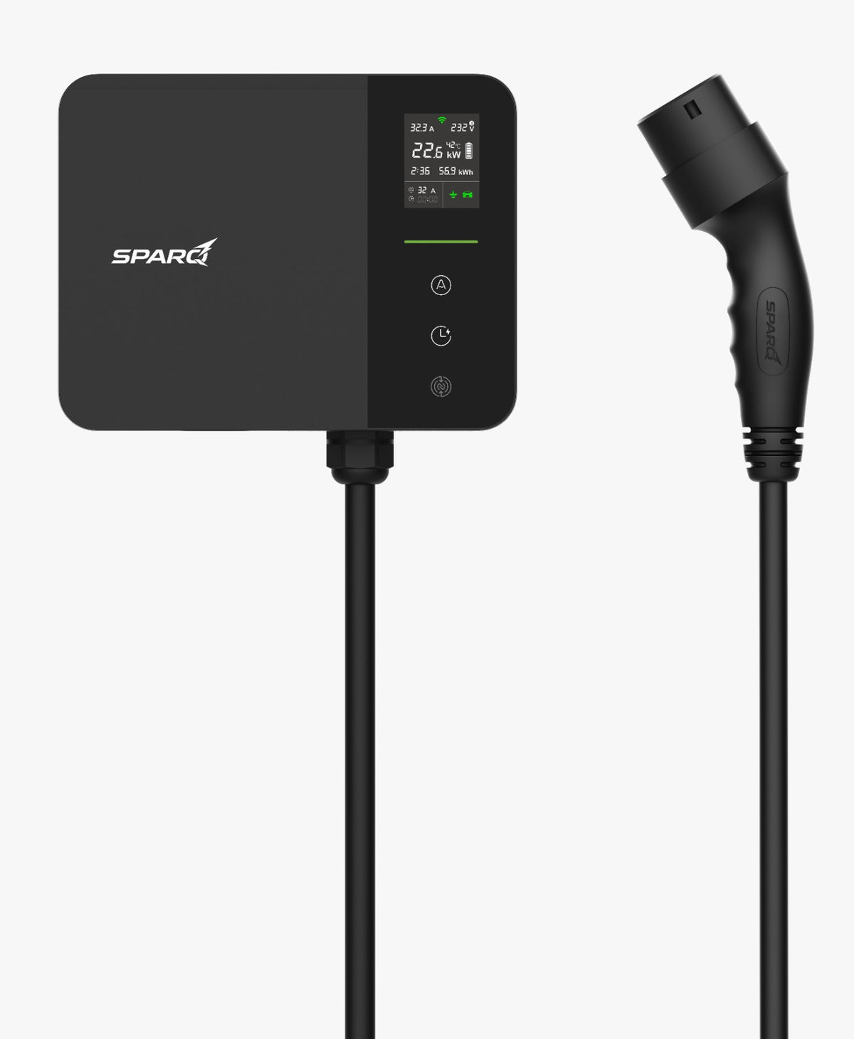 Sparq 7kW AC EV Charger | Single Phase | WiFi & Tuya Smart Home