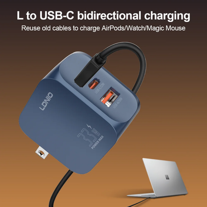 LDNIO 33W Power Max Fast Charger