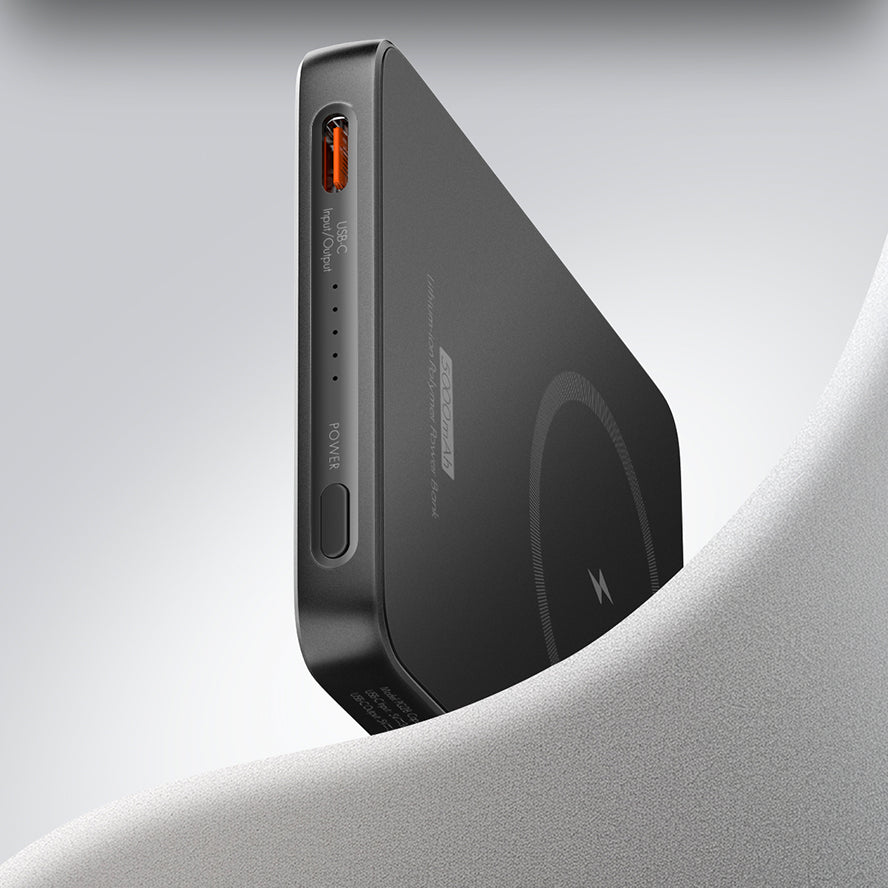 LDNIO 5000mAh Magnetic Wireless Power Bank | MagSafe Compatible | 20W USB-C Fast Charge