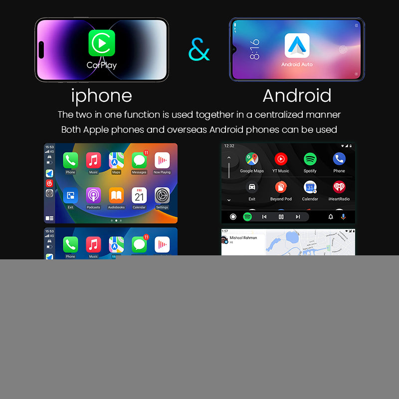 USB Wireless CarPlay & Android Auto Adapter