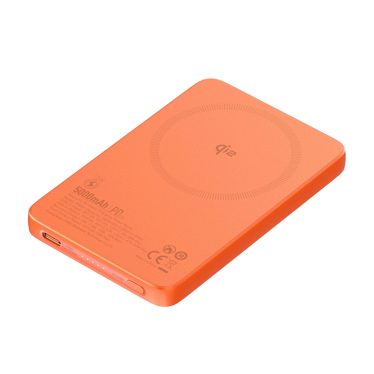 LDNIO PQ28-Qi2 5000mAh Qi2 Magnetic Wireless Power Bank