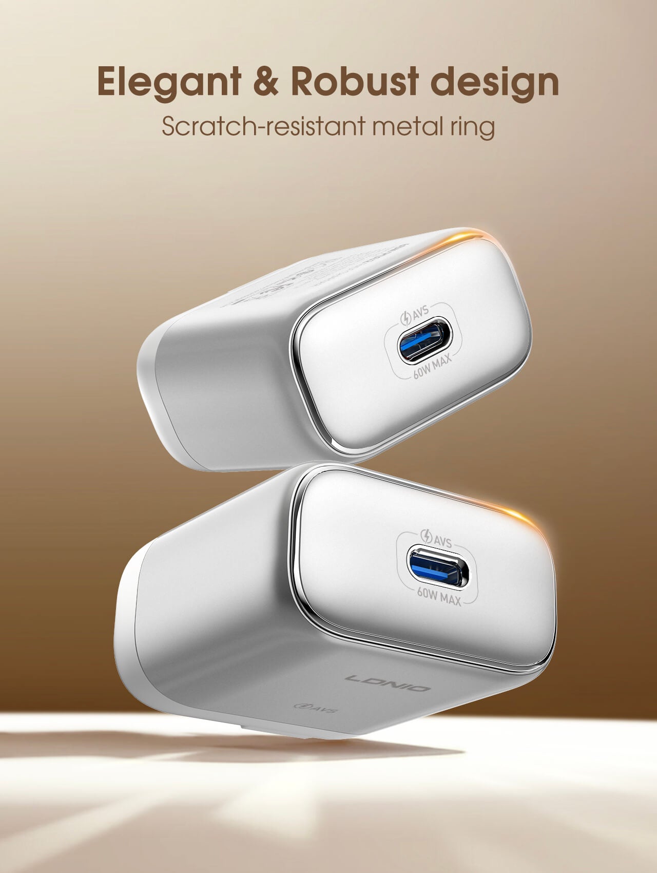 LDNIO Q20 60W USB-C PD Fast Wall Charger