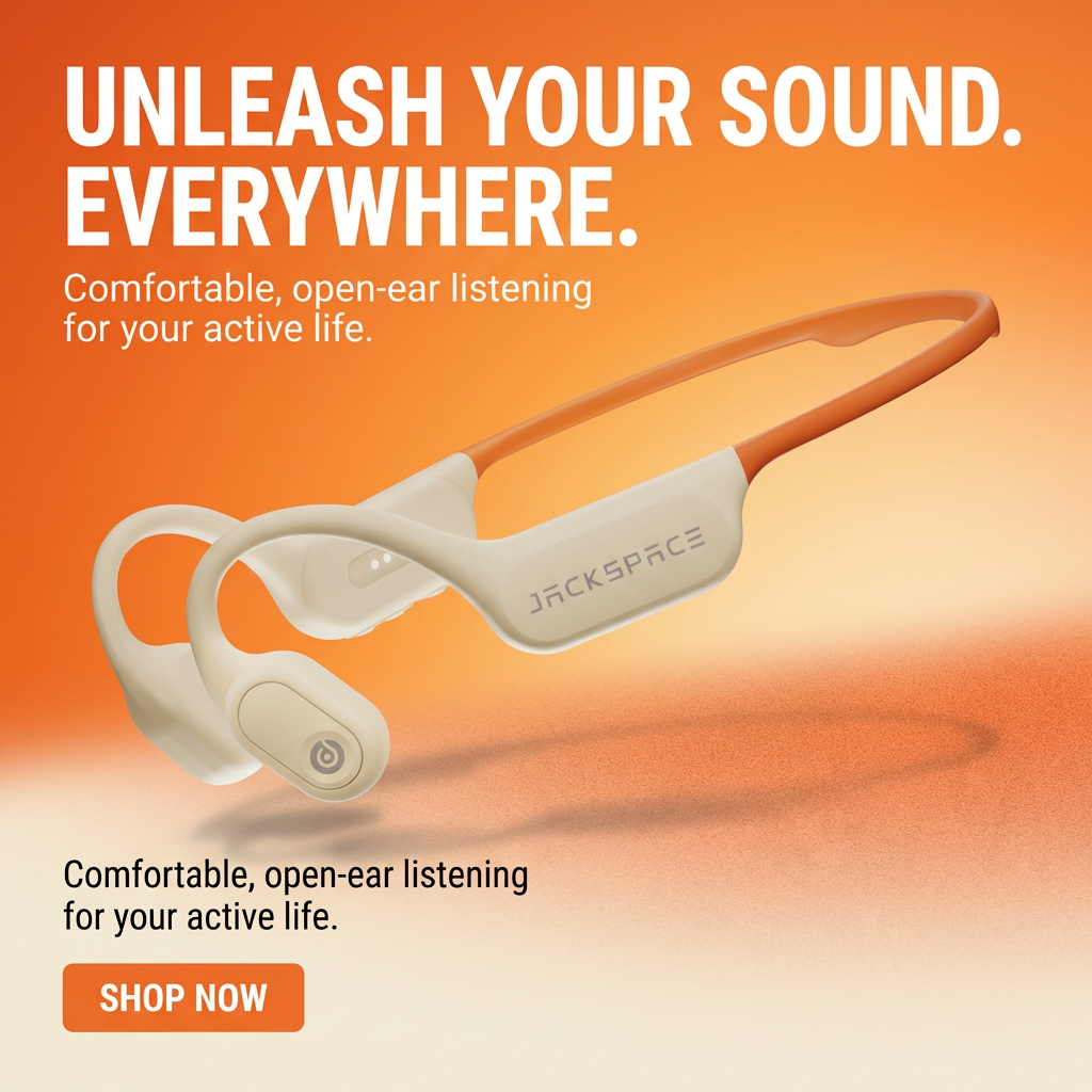 Jackspace NOS 10 Bone Conduction Sports Earphones