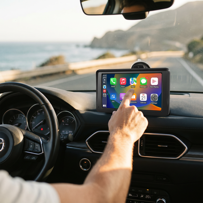 7” Universal Wireless CarPlay & Android Auto Screen