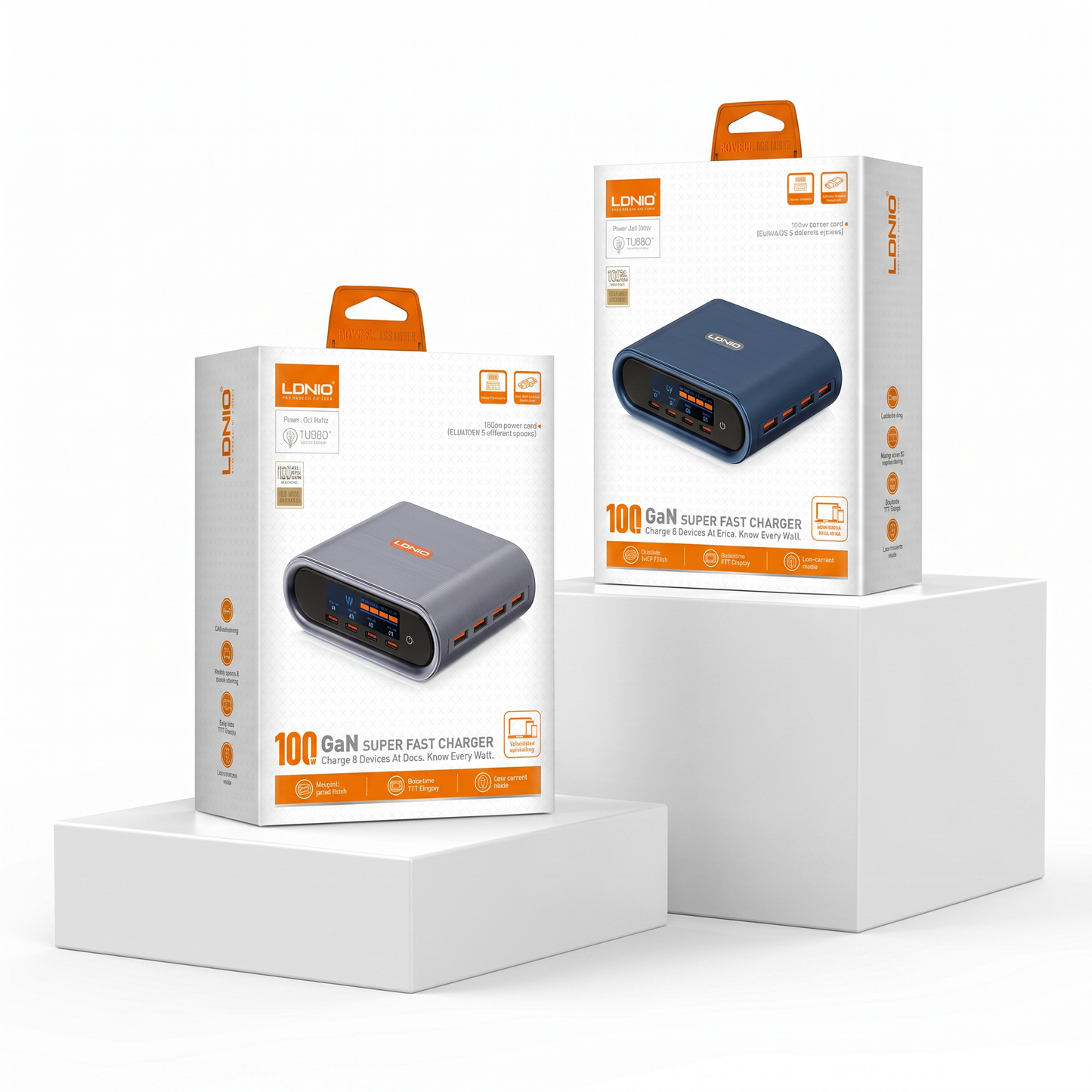 LDNIO Q17 100W GaN Desktop Charger