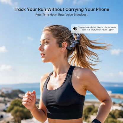 Jackspace H60 Plus Bone-Conduction Wireless Headphones