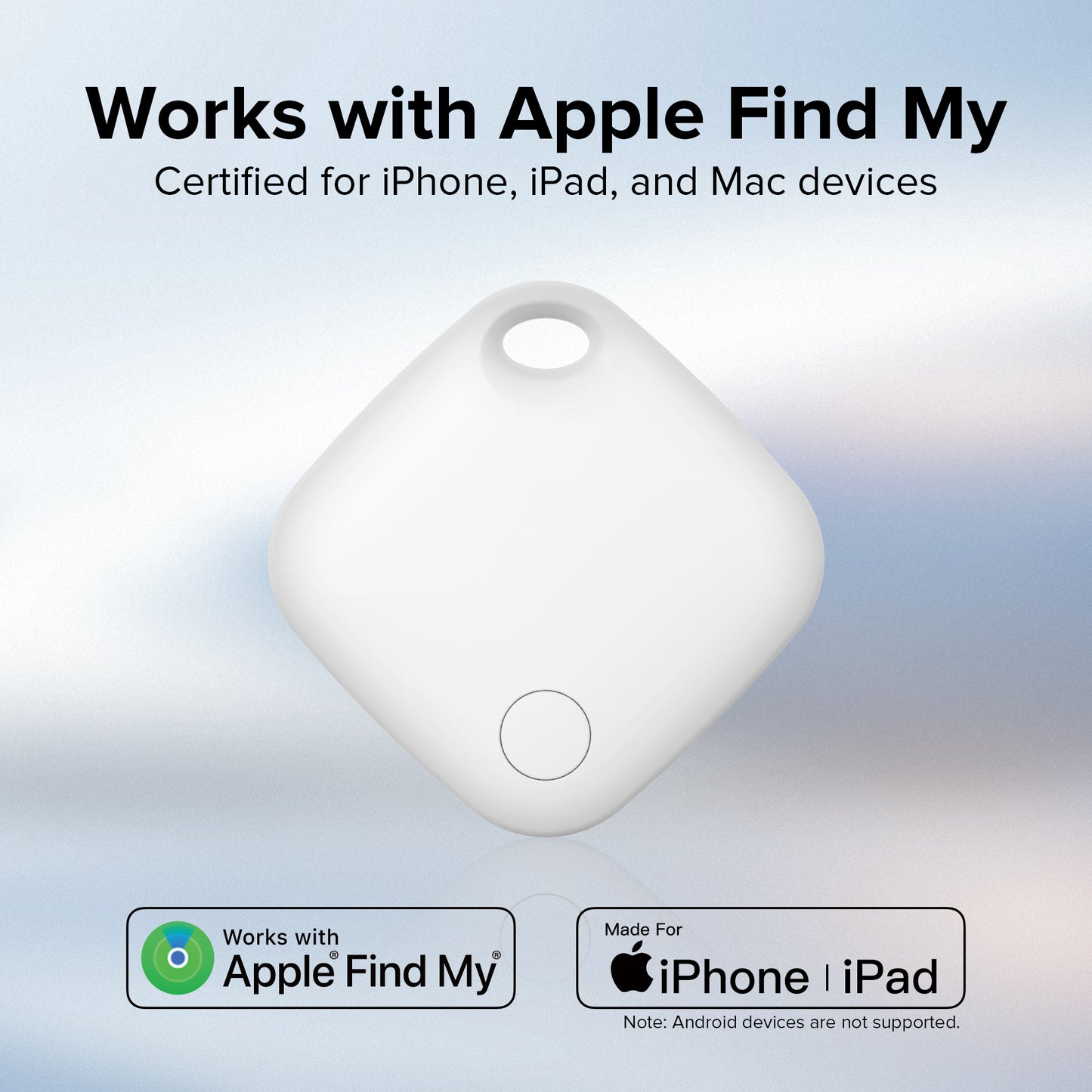 RCA TAG Bluetooth Smart Tracker (2 Pack) | Works with Apple Find My