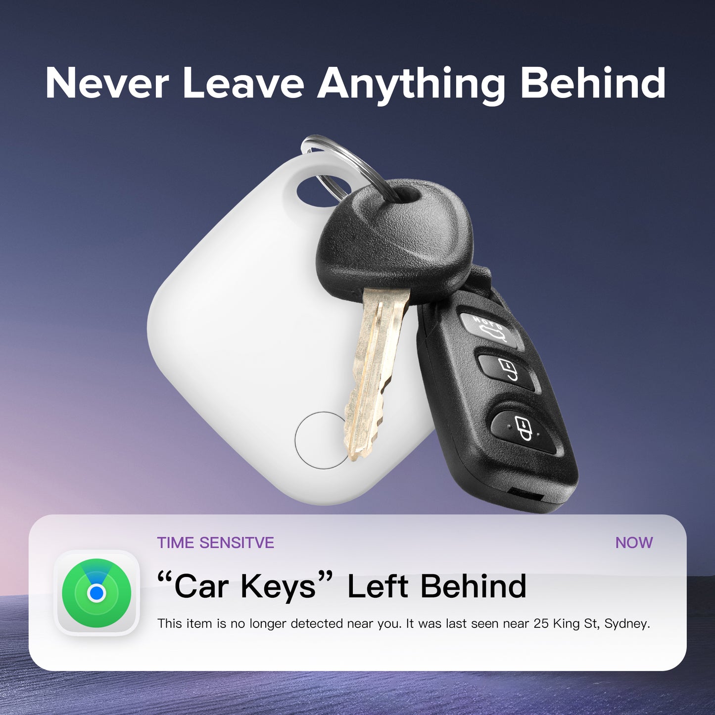 RCA TAG Bluetooth Smart Tracker (2 Pack) | Works with Apple Find My