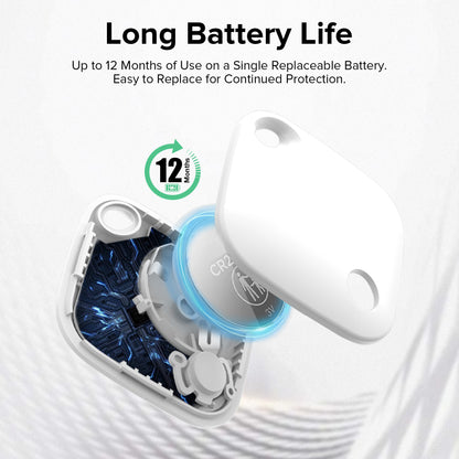 RCA TAG Bluetooth Smart Tracker (2 Pack) | Works with Apple Find My